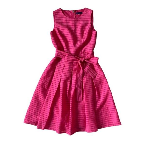 Pink Tommy Hilfiger Sleeveless Dress Size 2 - Picture 1 of 9